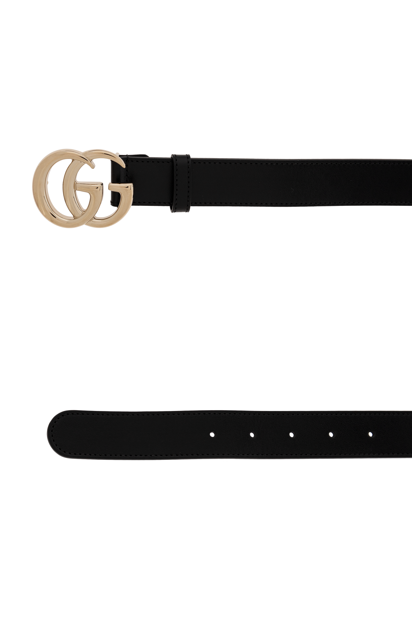Black Leather belt Gucci - Vitkac Canada